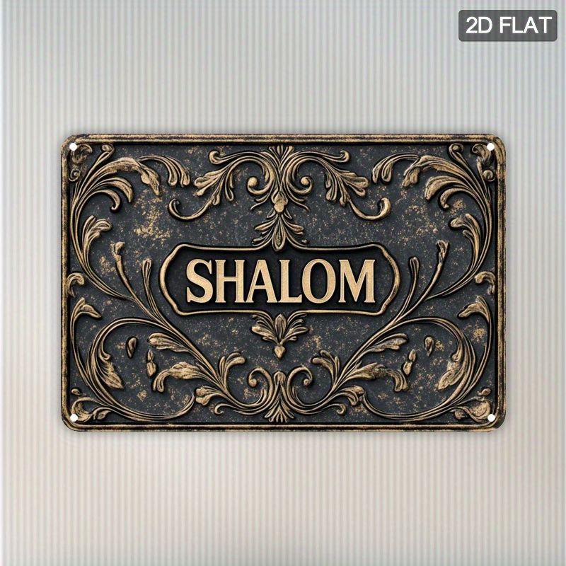 CIFBUY Vintage Shalom Aluminum - Art & Craft Teacher Vacancy recension och pris