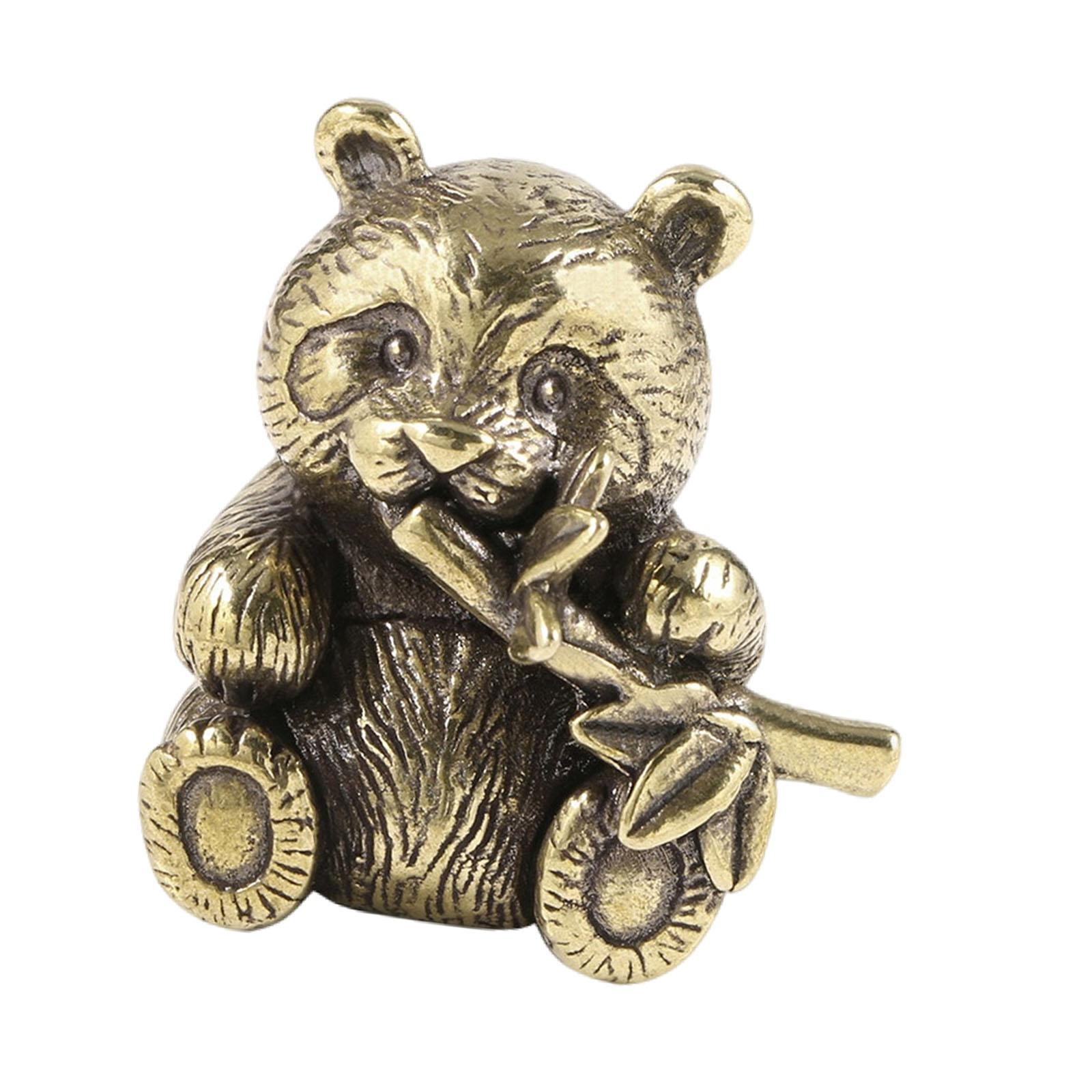 Brass Panda Ornament Collectib - Art Craft Hotel recension och pris