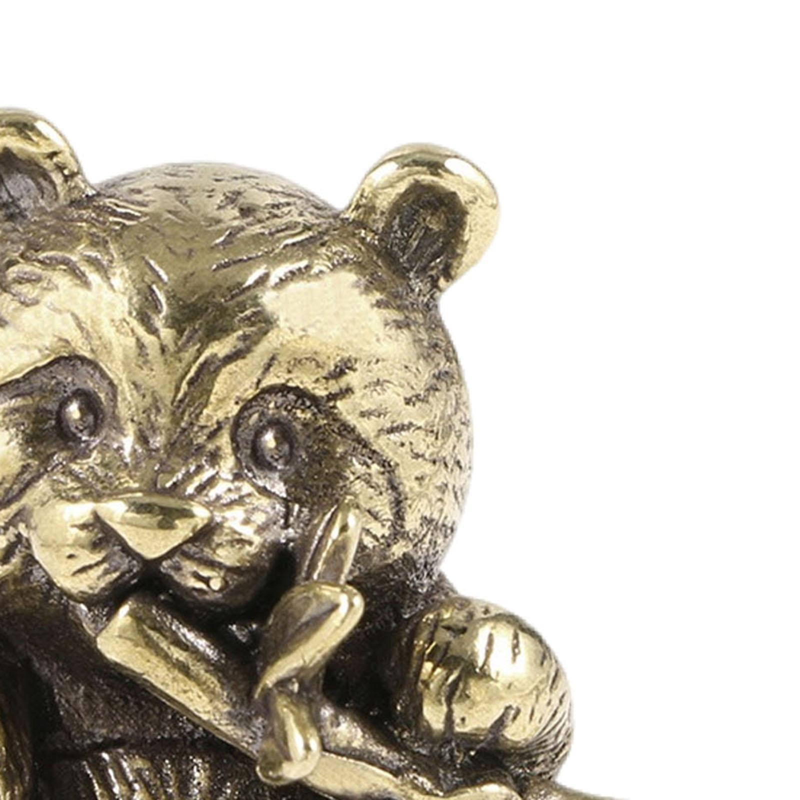 Brass Panda Ornament Collectib - Art Craft Hotel recension och pris