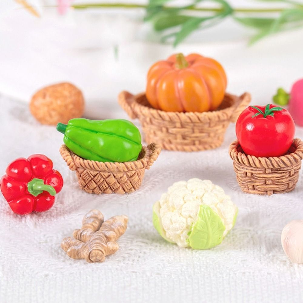 Cute Vegetable Figurines Minia - Art Craft Vegetables recension och pris