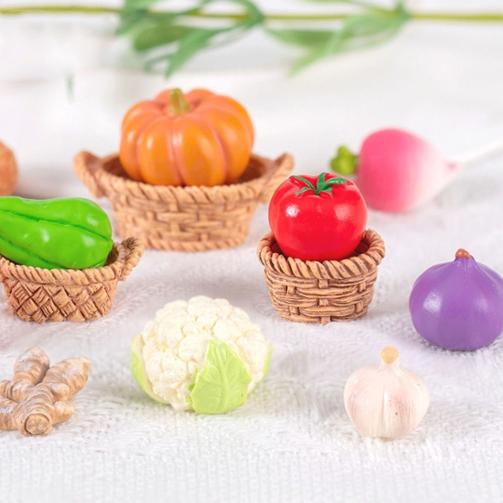 Cute Vegetable Figurines Minia - Art Craft Vegetables recension och pris