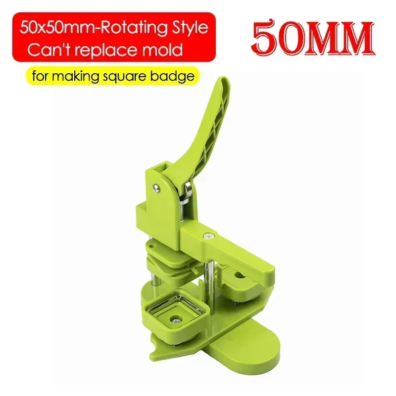 Rotating Style Square Badge Bu - Art Craft Magnet recension och pris