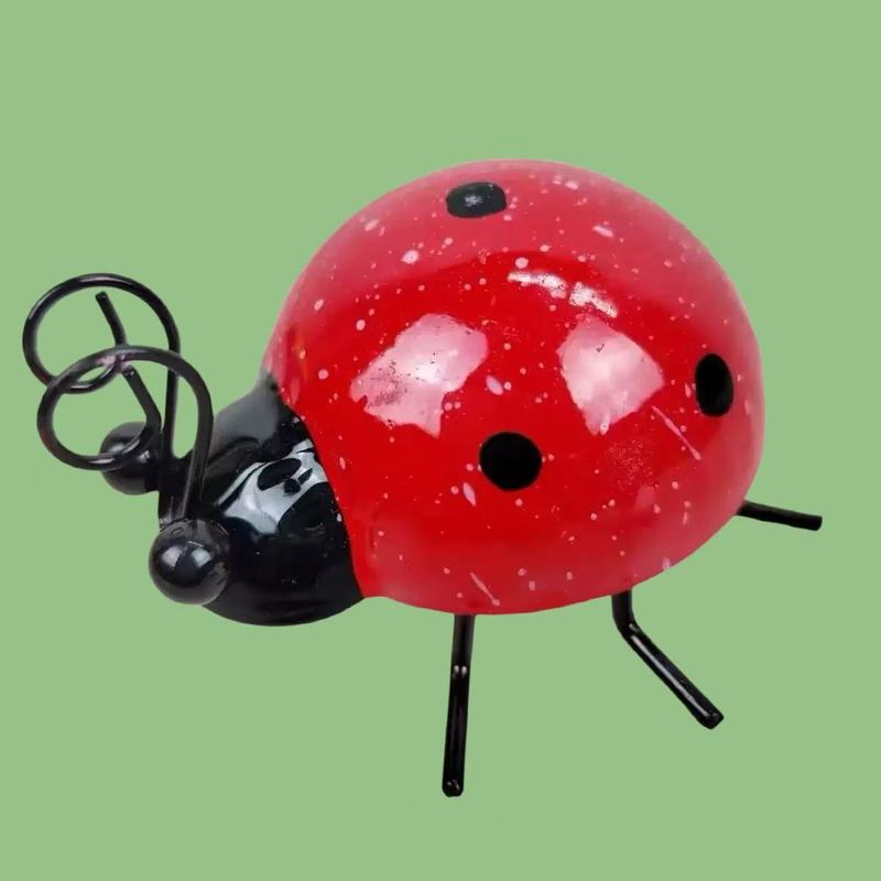 Metal Ladybug Iron Art Handmad - Art Craft Ladybug recension och pris