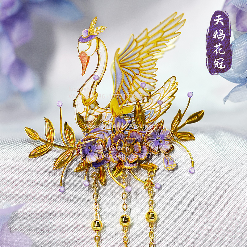 Chinese Style Flower Bird Meta - Chinese Art Craft recension och pris