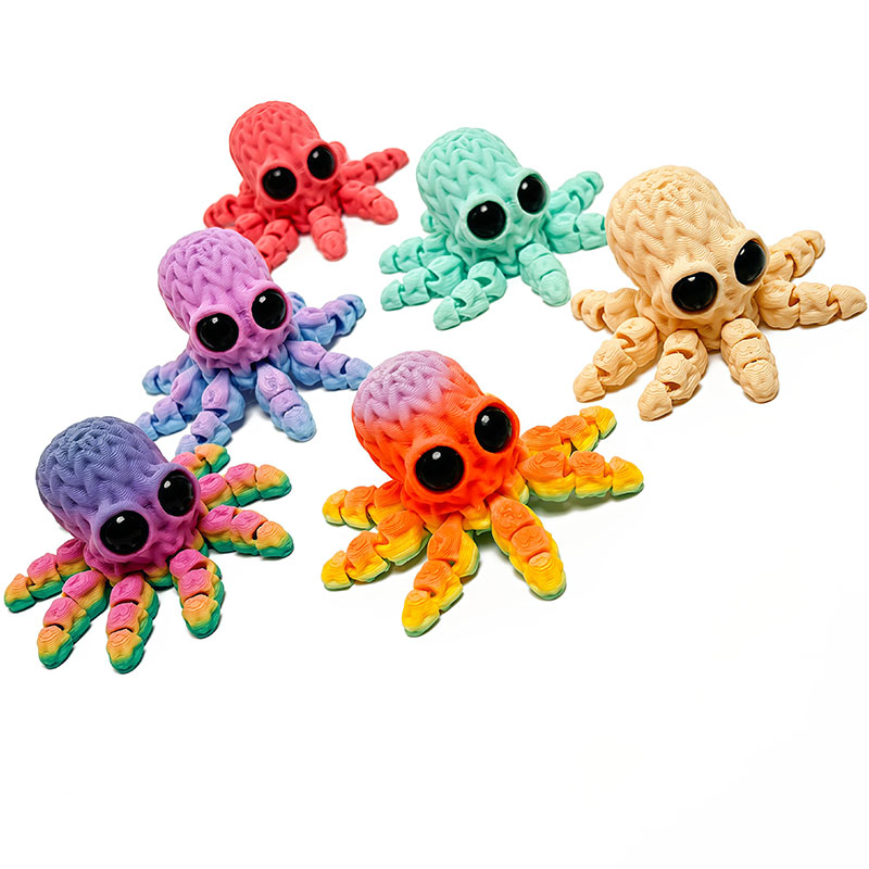 Adorable 3D Printed Octopus Fr - Art Craft Magnet recension och pris