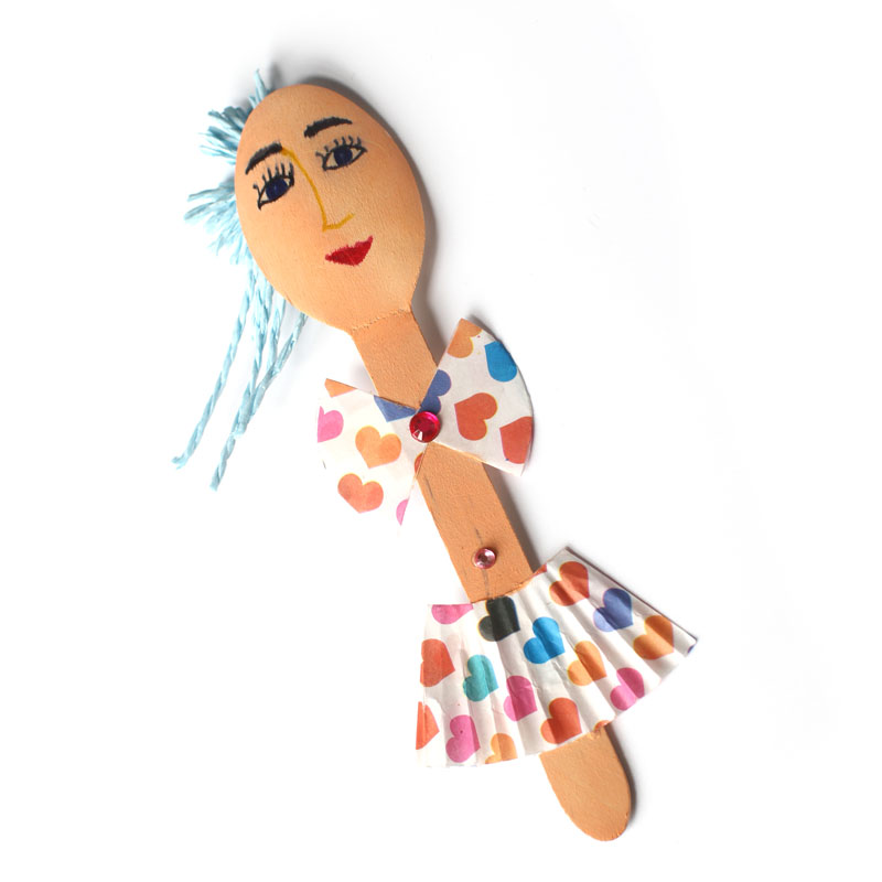 20PCS/LOT.Wood spoon arts and  - Art Craft For Kindergarten recension och pris