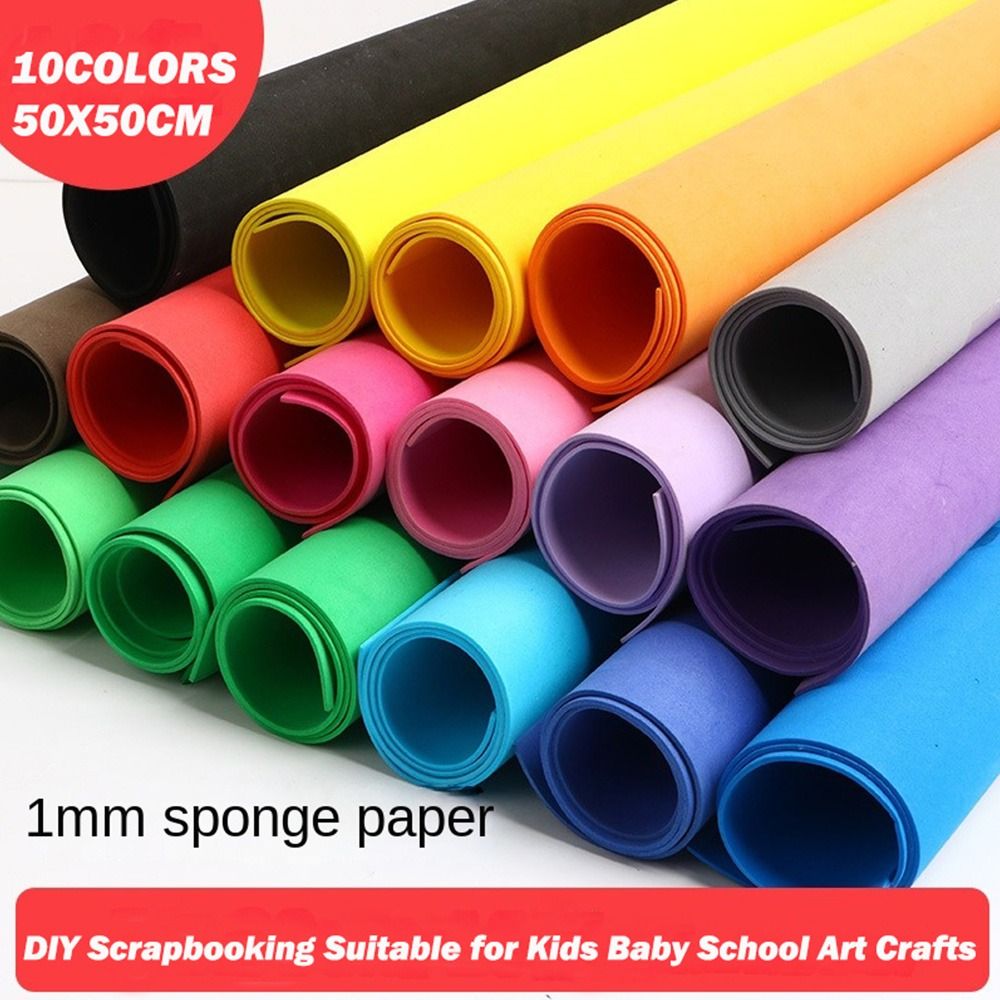 New Colorful Sponge Paper EVA  - Art Craft Show recension och pris