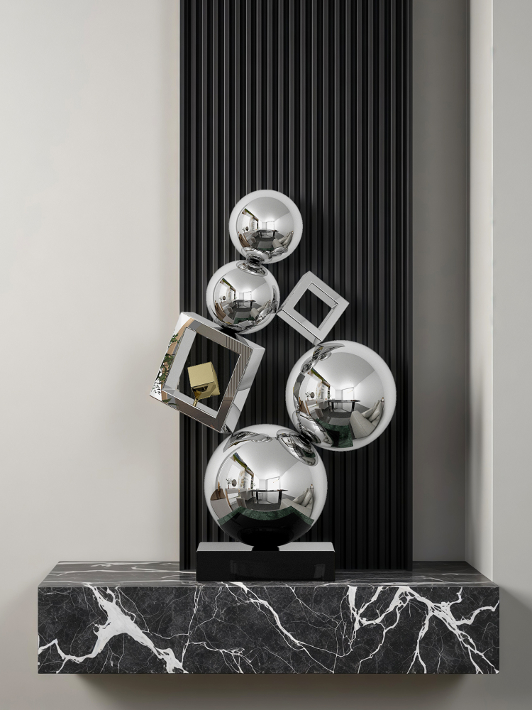 Luxury Stainless Steel Art Orn - Art Craft Hotel recension och pris