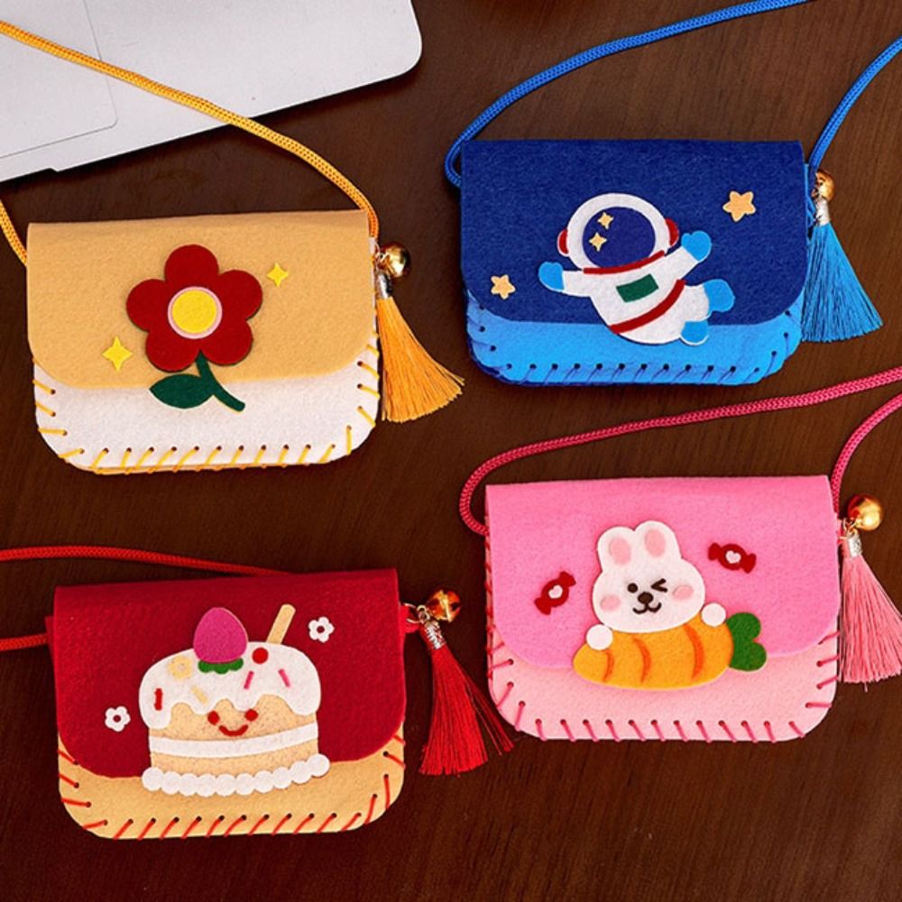 Cute Felt Felt Bag Making Kit  - Art Craft For Kindergarten recension och pris