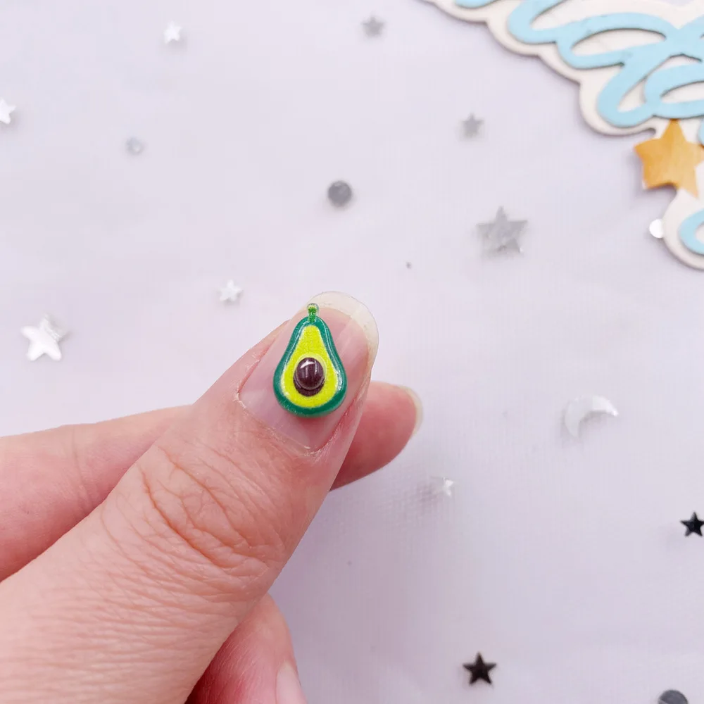 50PCS Resin Cute Mini Colorful - Art Craft Vegetables recension och pris